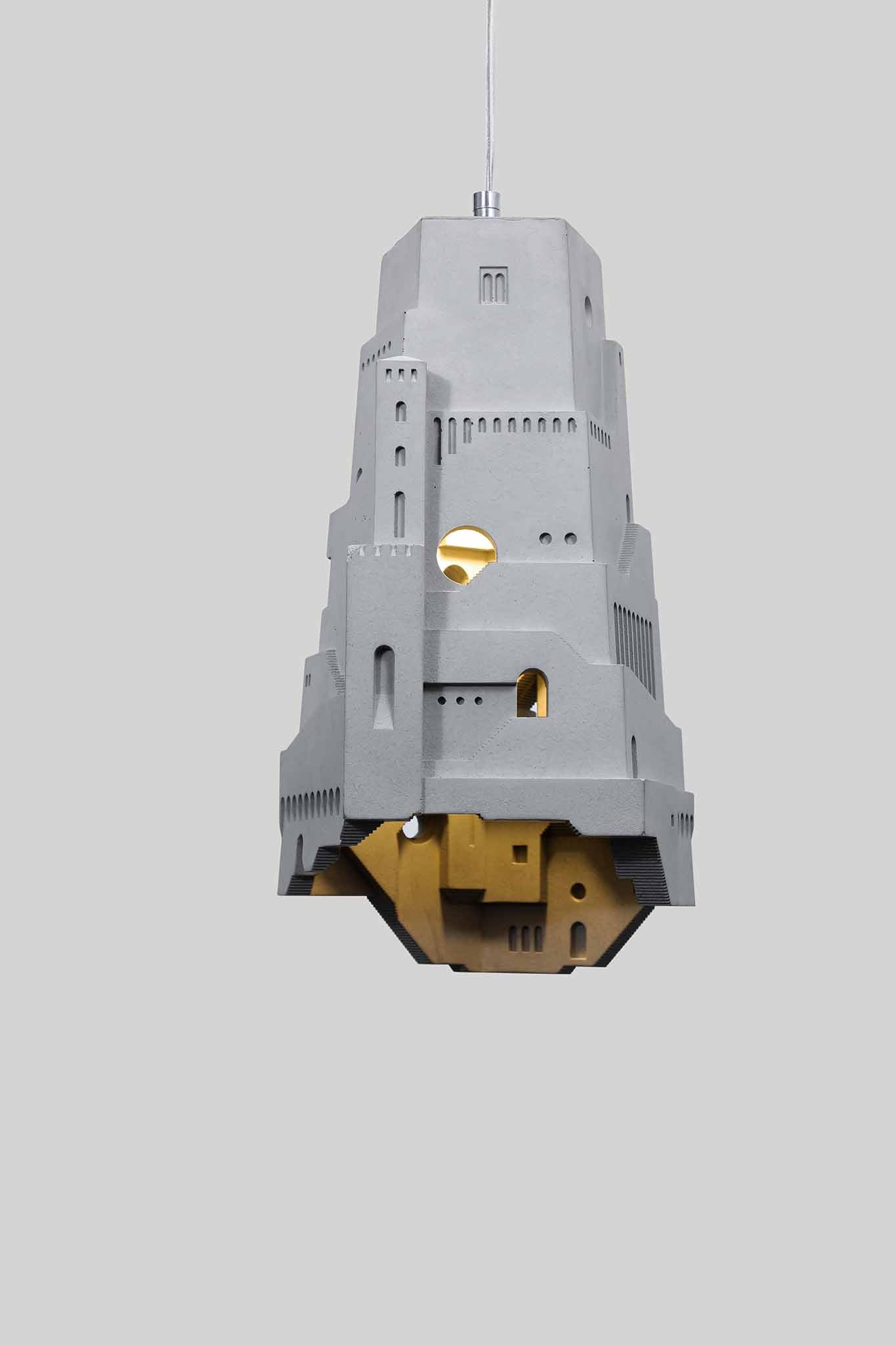 Bazaar- The Hanging Lamp Concrete Suspended Lamp Dining Table Light Ceiling suspended Lamp