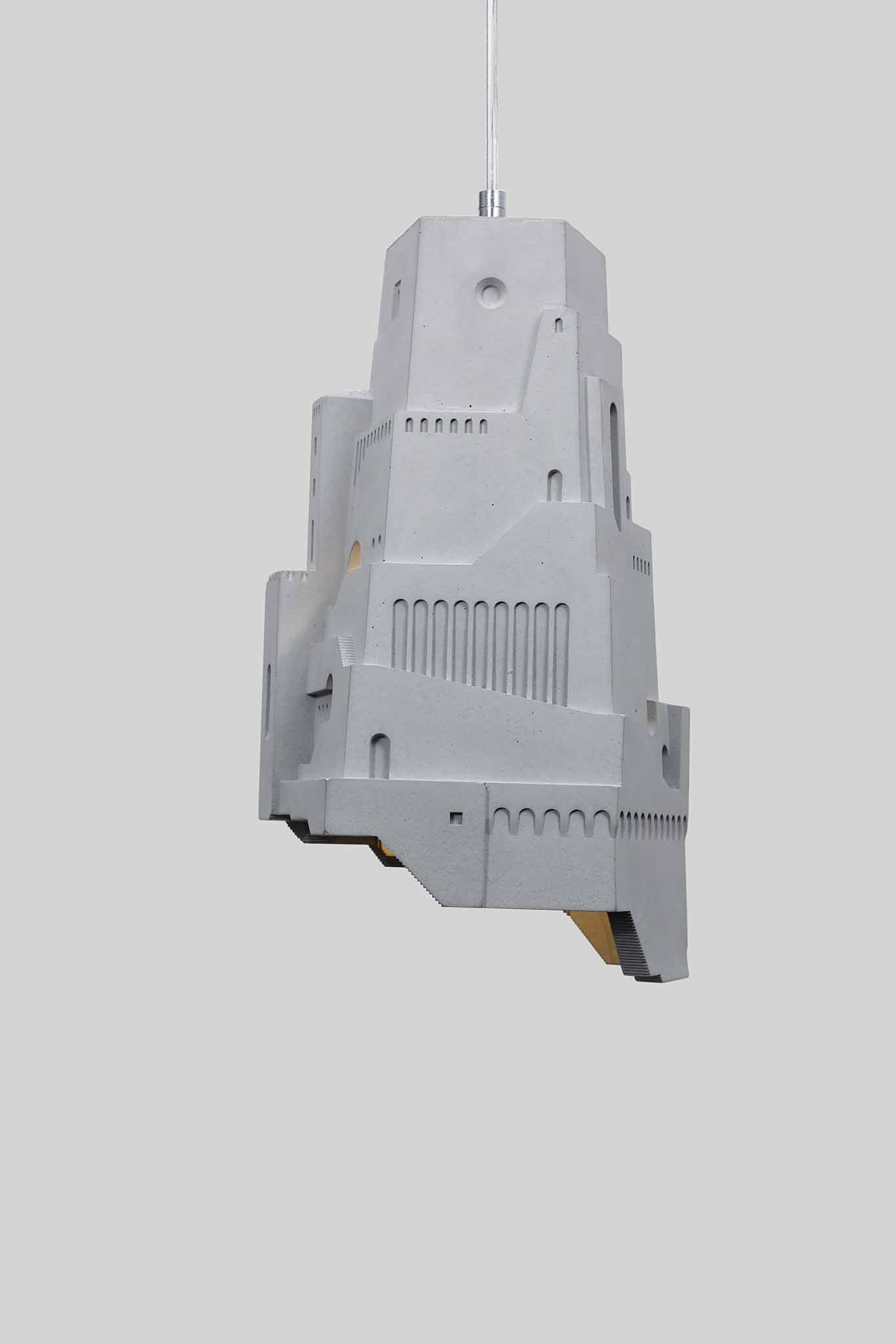 Bazaar- The Hanging Lamp Concrete Suspended Lamp Dining Table Light Ceiling suspended Lamp