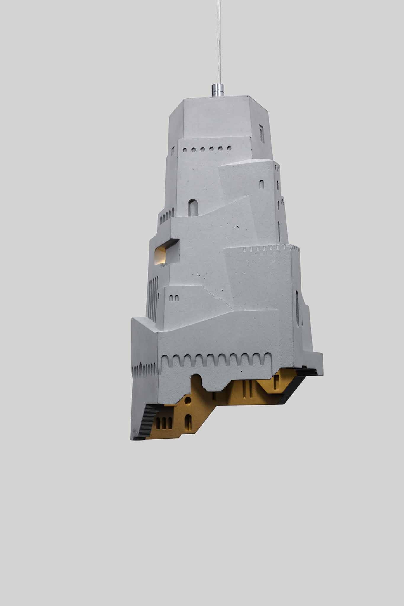 Bazaar- The Hanging Lamp Concrete Suspended Lamp Dining Table Light Ceiling suspended Lamp