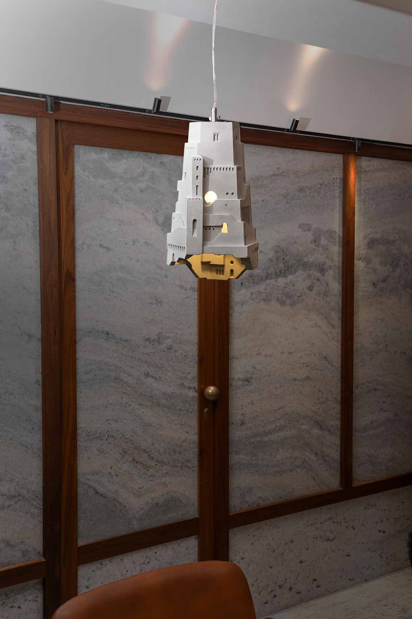 Bazaar- The Hanging Lamp Concrete Suspended Lamp Dining Table Light Ceiling suspended Lamp