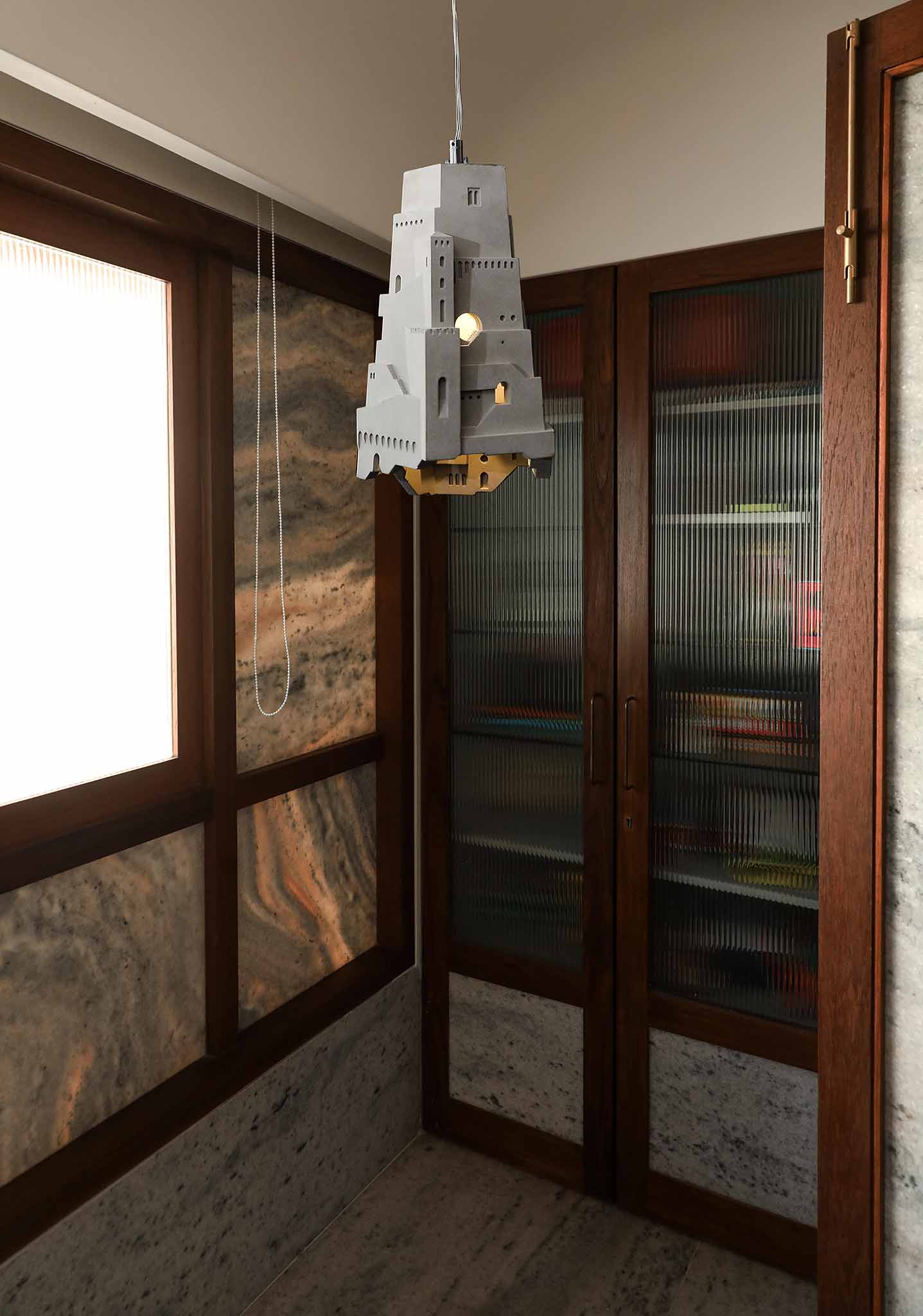 Bazaar- The Hanging Lamp Concrete Suspended Lamp Dining Table Light Ceiling suspended Lamp