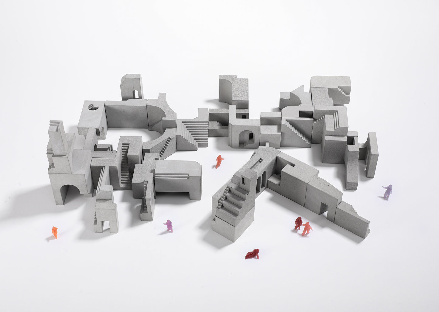 Replay your childhood memories Architectural puzzle for Adults play with spaces Light and Shadow Spatial Architect Gift