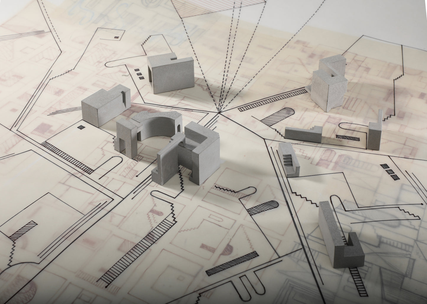 Replay your childhood memories Architectural puzzle for Adults play with spaces Light and Shadow Spatial Architect Gift