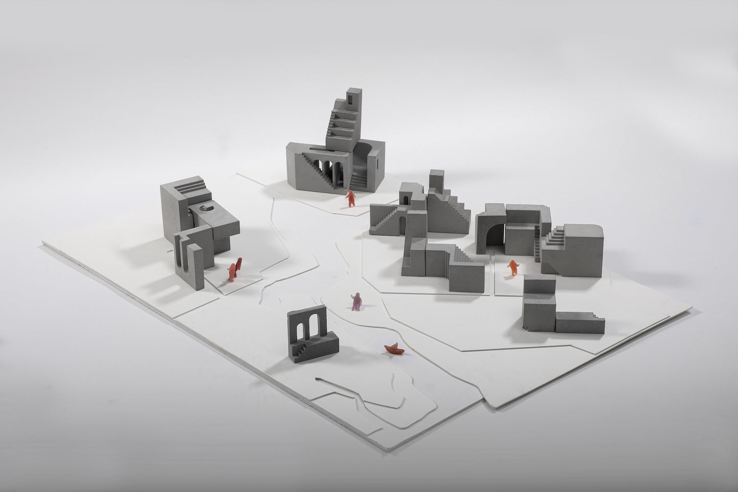 Replay your childhood memories Architectural puzzle for Adults play with spaces Light and Shadow Spatial Architect Gift