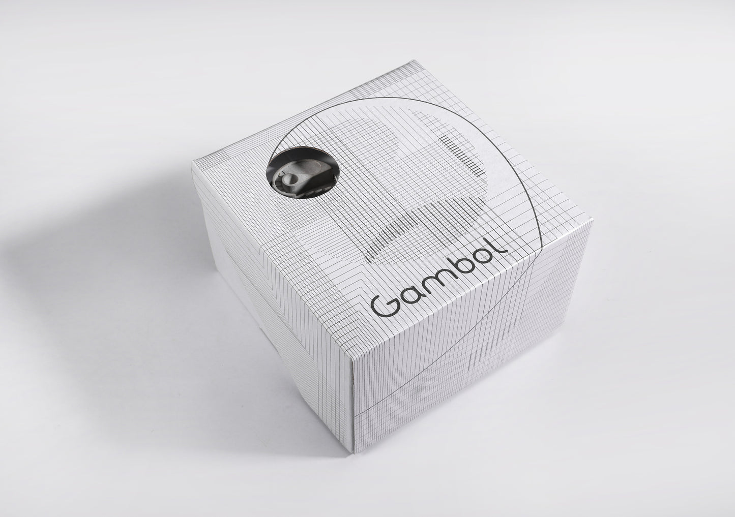 Gambol - Brutalist Concrete Marble Run Sculpture Fidget Toys Concrete Gift for Architect