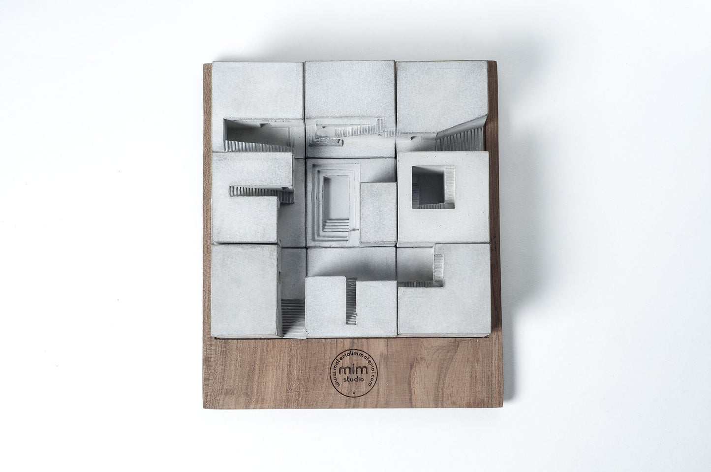 Miniature Concrete Homes (Complete Set)