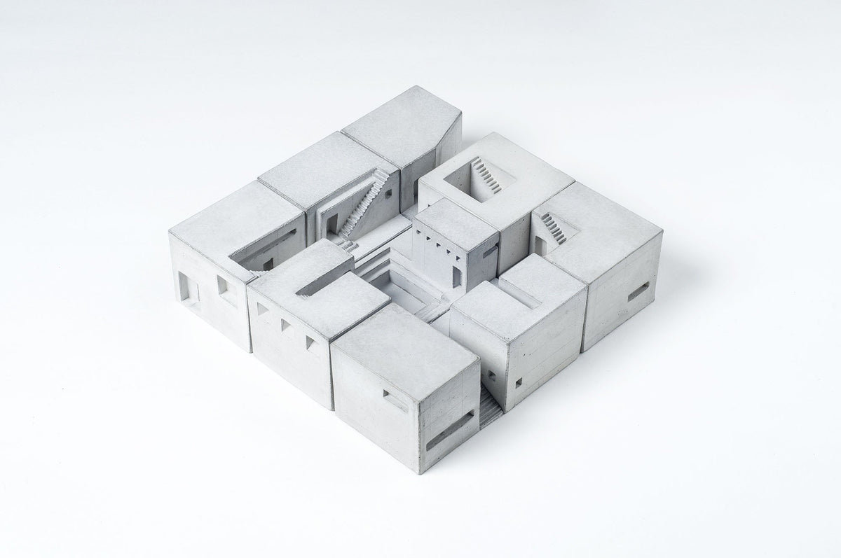 Miniature Concrete Homes (Complete Set) – Material Immaterial studio