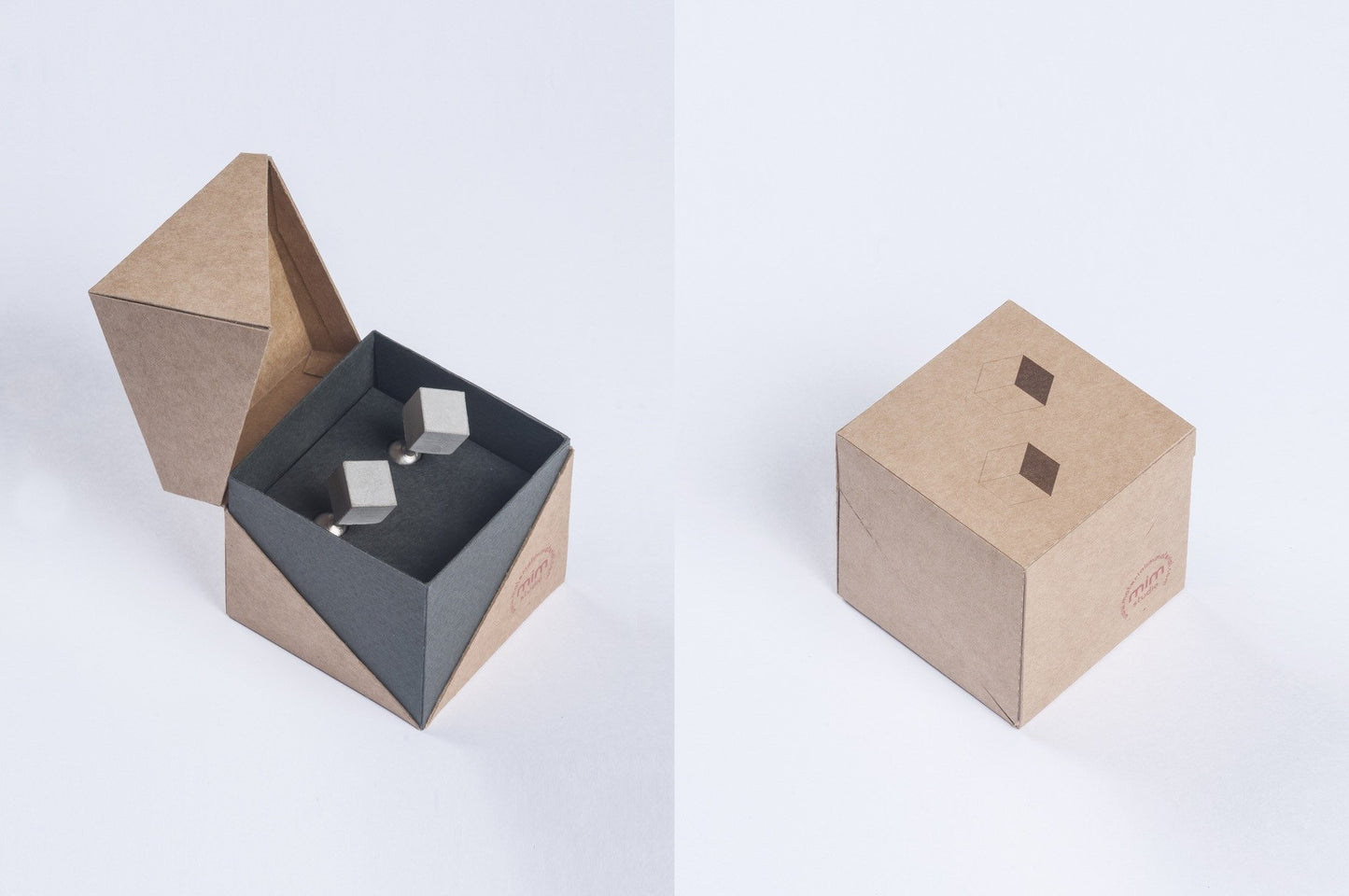 Micro Concrete Cufflinks #2