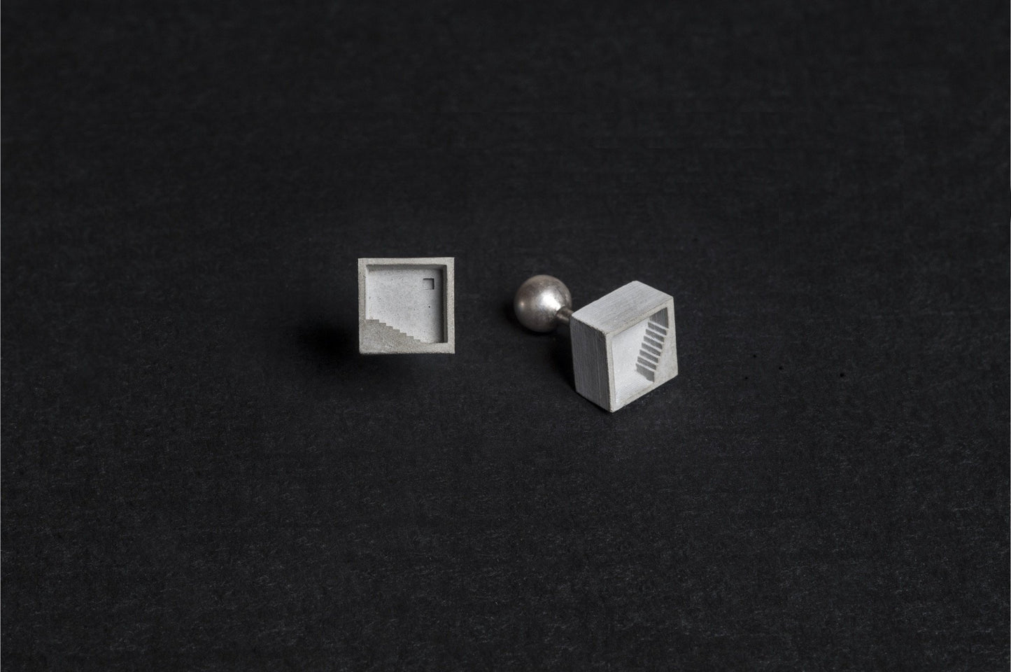 Micro Concrete Cufflinks #3