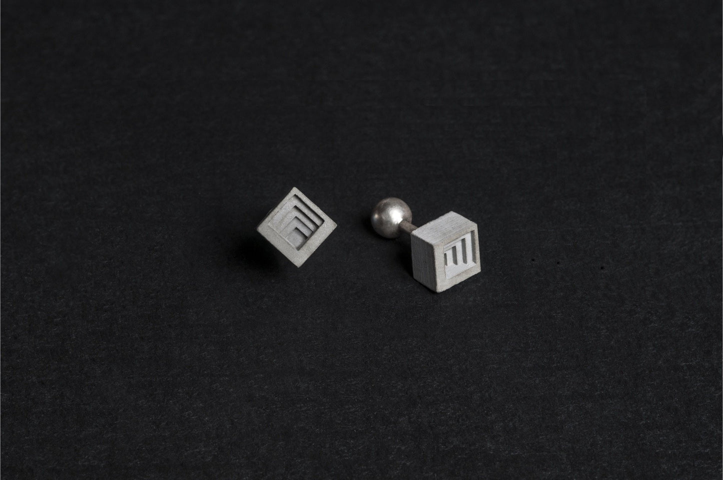 Micro Concrete Cufflinks #4