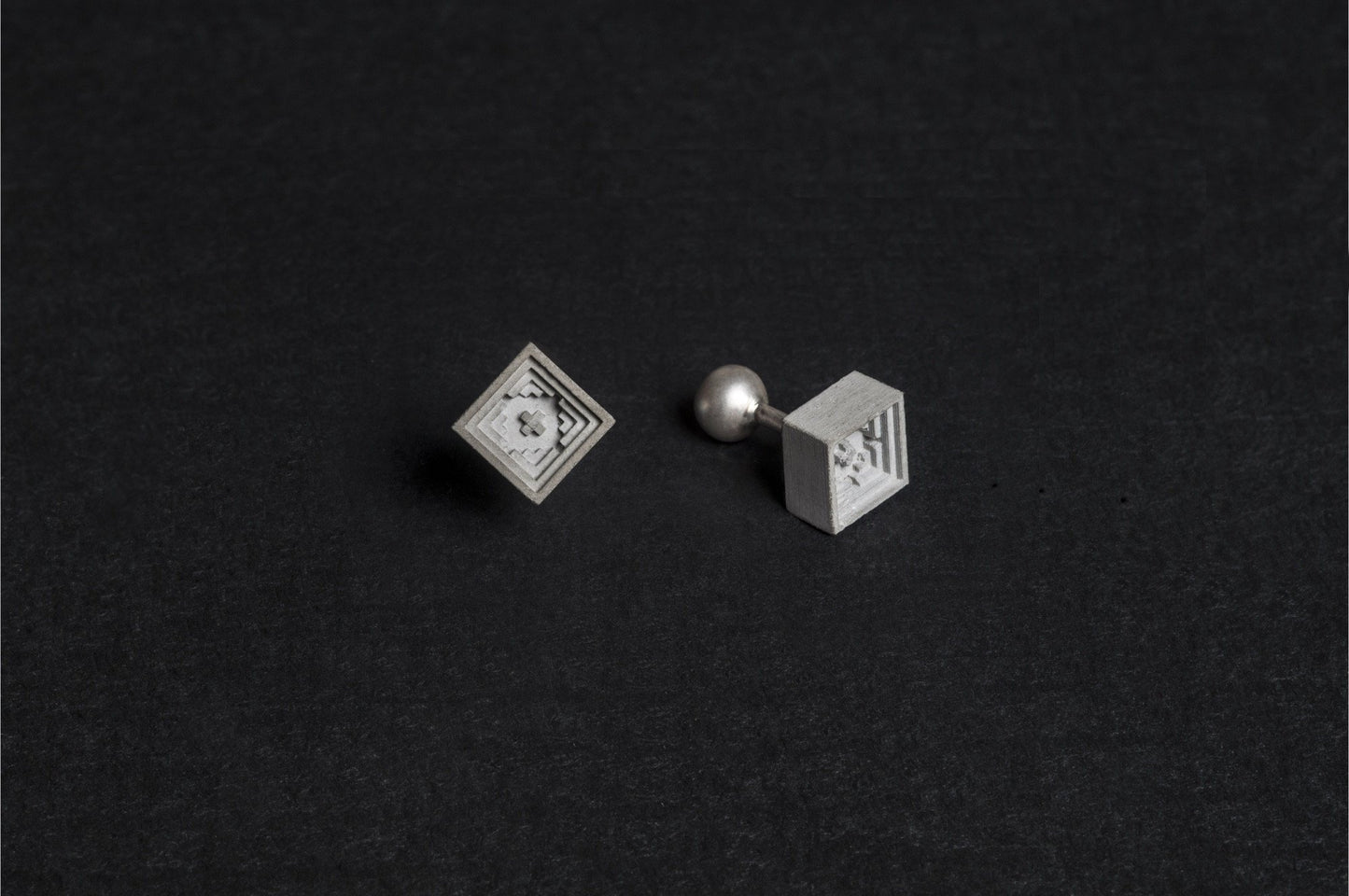 Micro Concrete Cufflinks #5