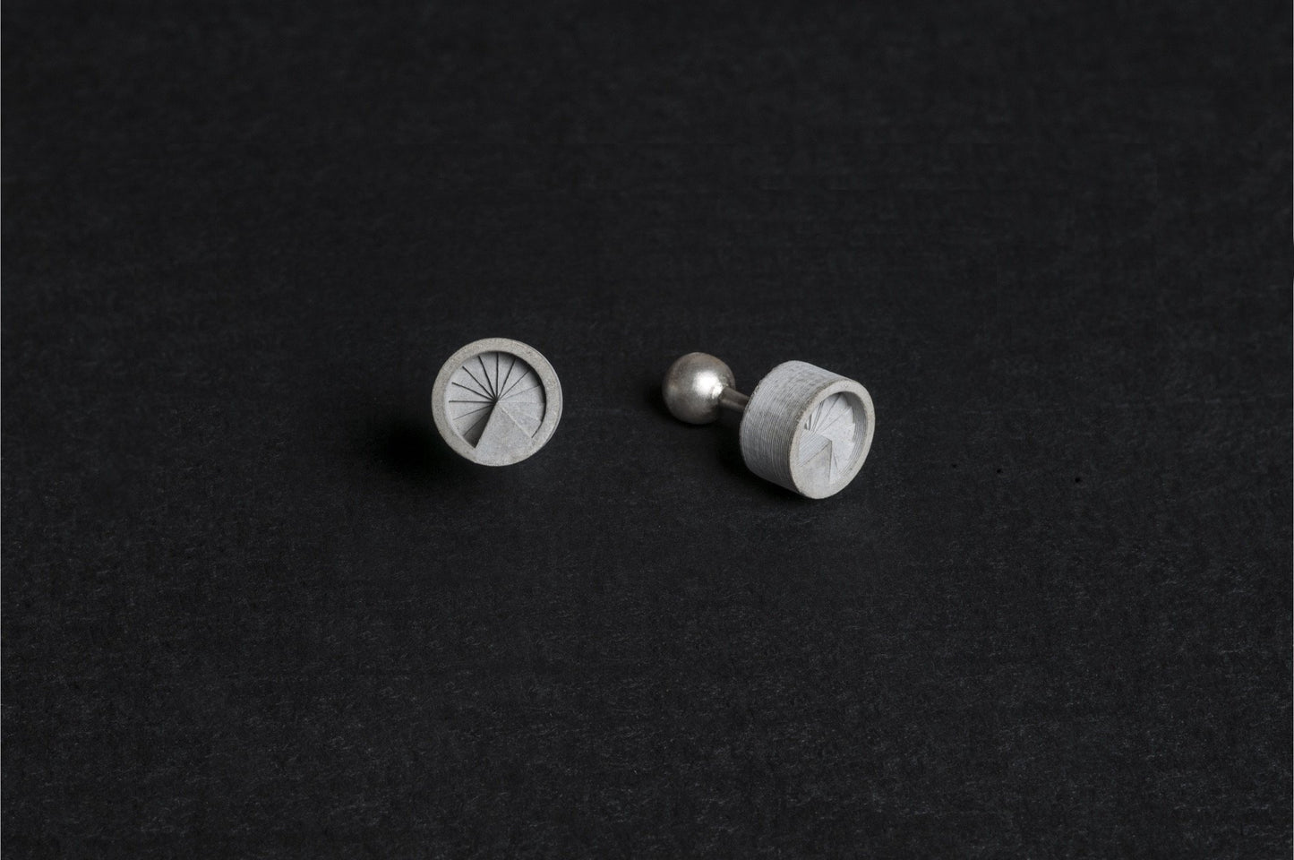 Micro Concrete Cufflinks #7