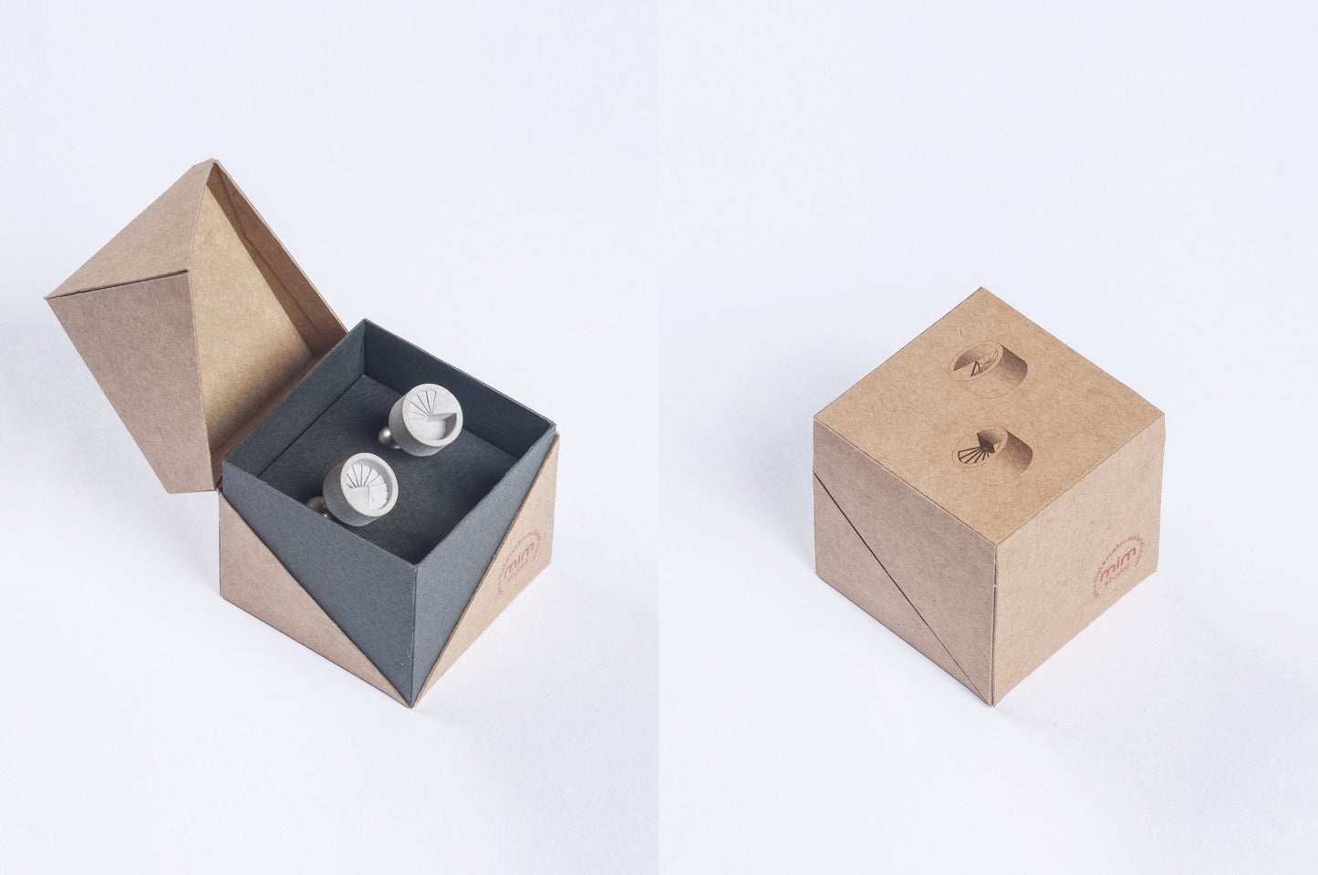 Micro Concrete Cufflinks #7