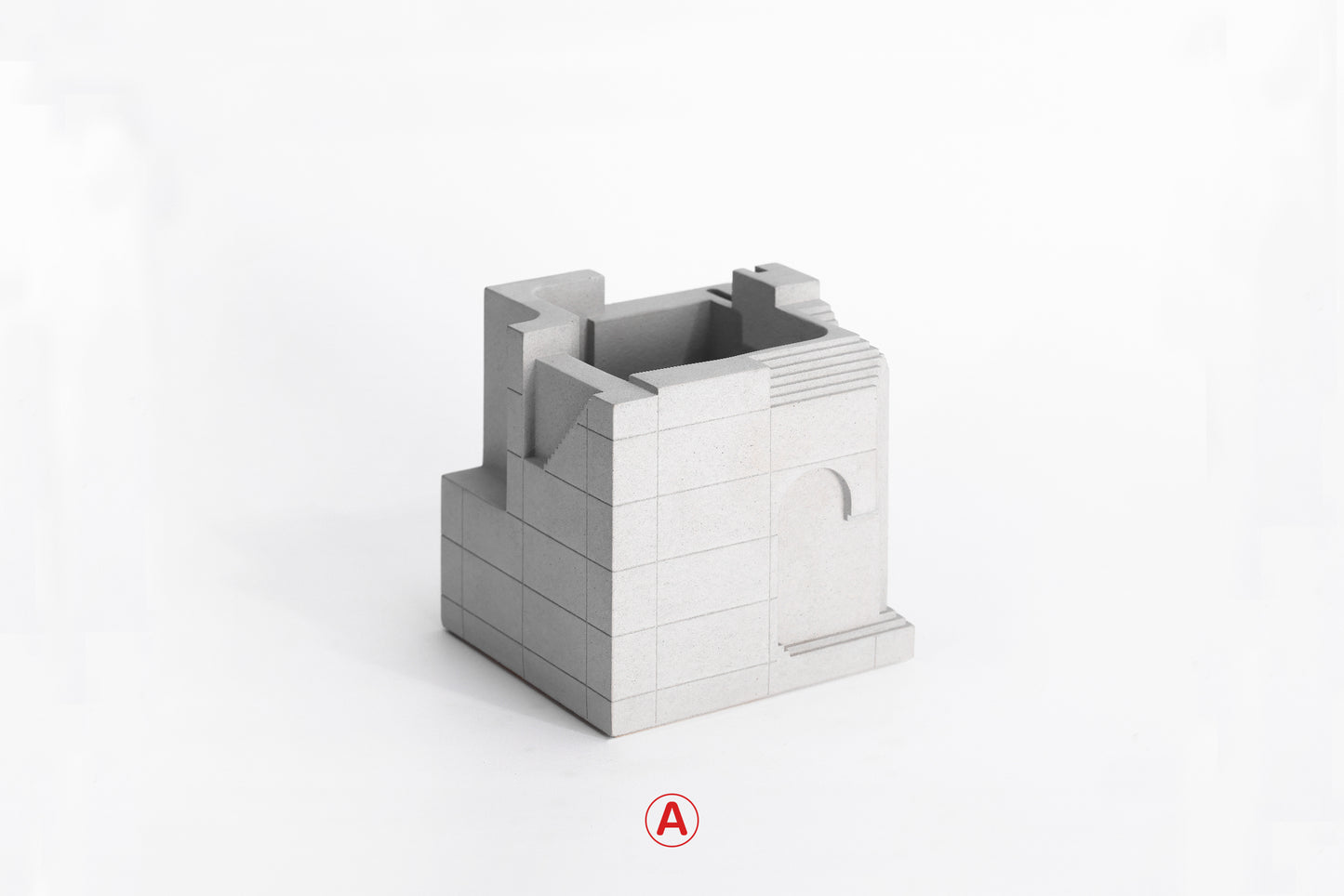 Bruterra – Architectural Concrete Planters Collection Brutalist Home Décor Objects for Modern Minimal Spaces - Material Immaterial studio