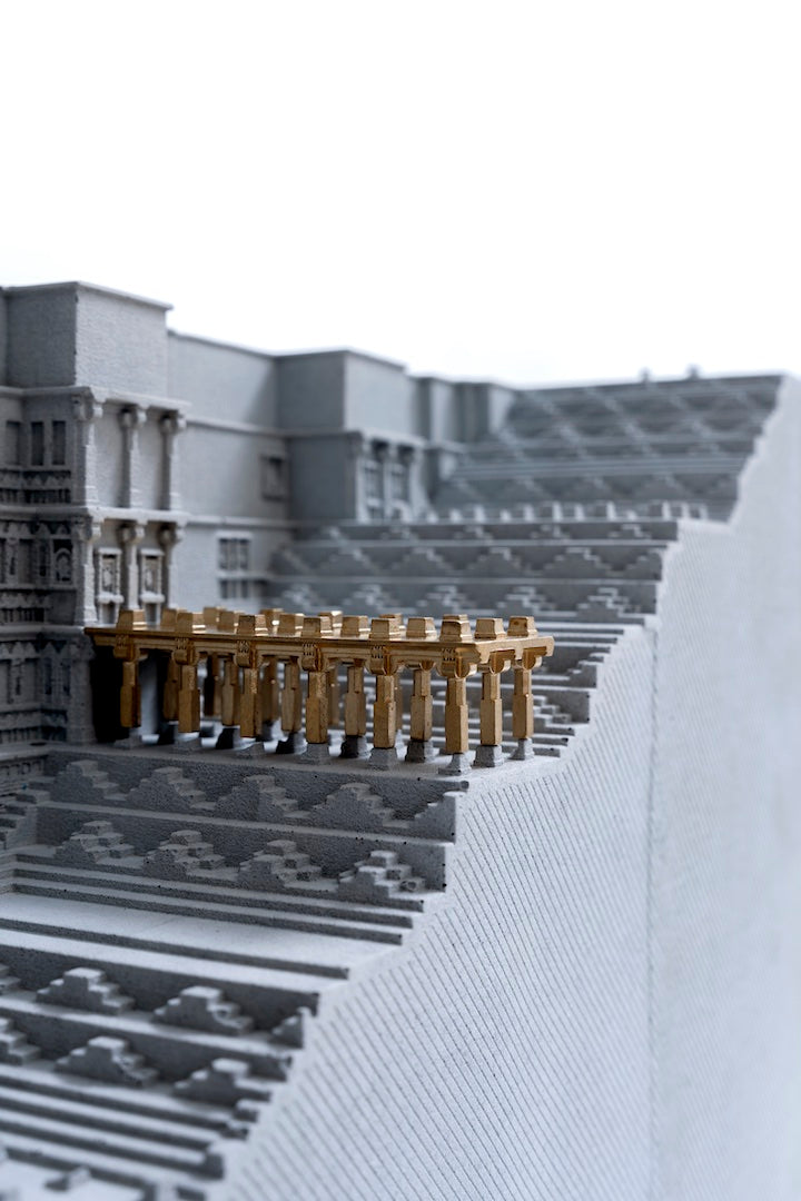 
                  
                    Rani Ki Vav: Scaled Architectural Model ,Bawdi, Vav, Stepped wells of india, Patan, Queens Stepwell, Stepwells of Gujarat.
                  
                