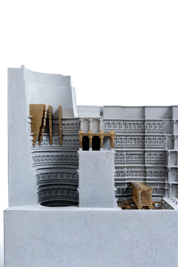 
                  
                    Rani Ki Vav: Scaled Architectural Model ,Bawdi, Vav, Stepped wells of india, Patan, Queens Stepwell, Stepwells of Gujarat.
                  
                