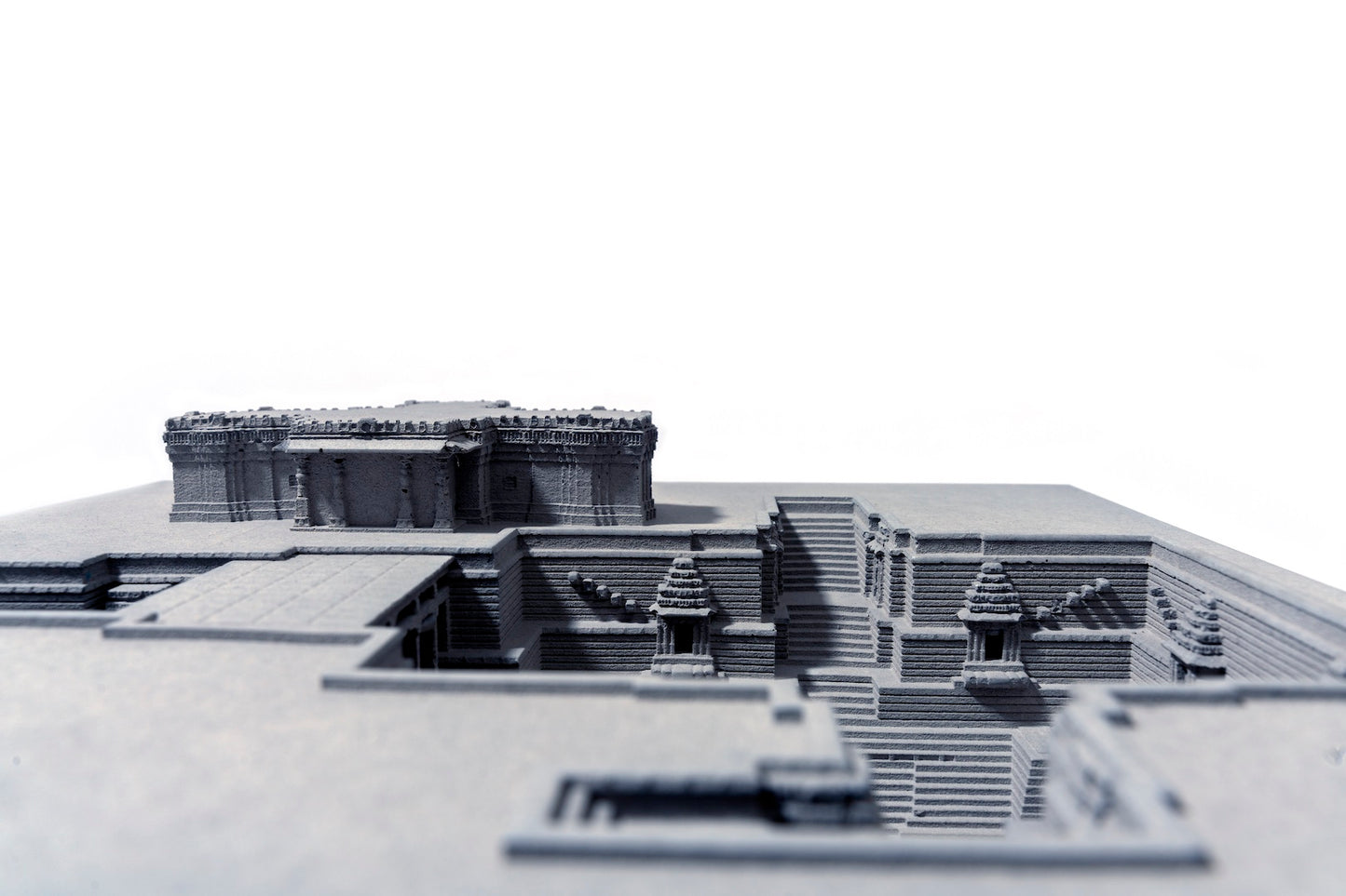 Muskina Bhavi : Scaled Architectural Model ,Bawdi, Kund, Stepped wells of india, Lakhkundi, Chalukyan Era, Stepwells of Karnataka