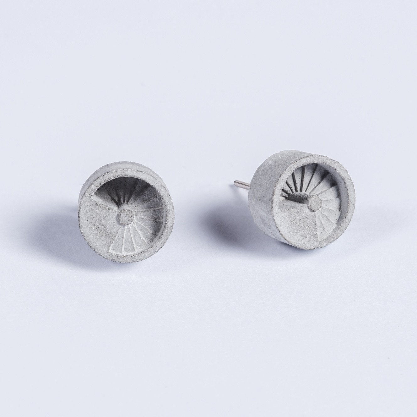 Micro Concrete Earrings #4
