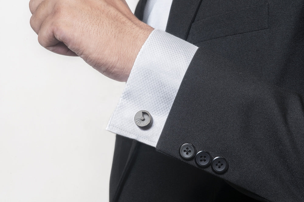 Micro Concrete Cufflinks #9